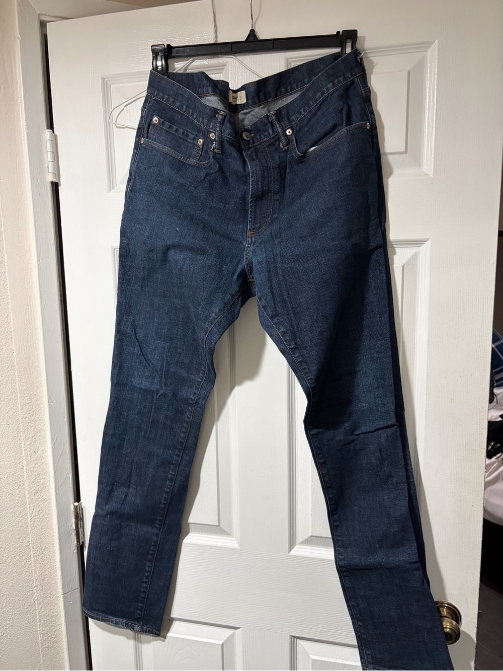 GAP Men's Slim Straight Dark Blue Jeans